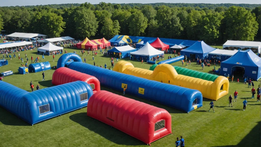 Les structures gonflables : une révolution pour les événements sportifs